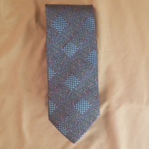 Missoni mens silk tie - blue